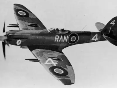 Spitfire F Mk 22 3D model