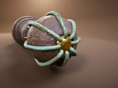 Ancient Artifact Low-poly 3D model