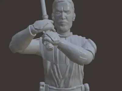 Obi Wan Kenobi Clone Wars Armor 3D print model