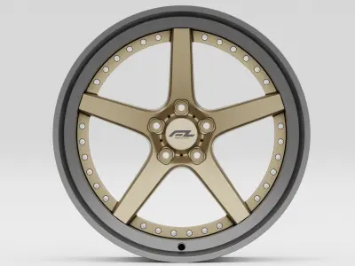 Forgedlite DC1 2PC Rim 3D model
