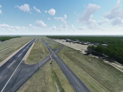Grand Strand Airport South Carolina 3D model