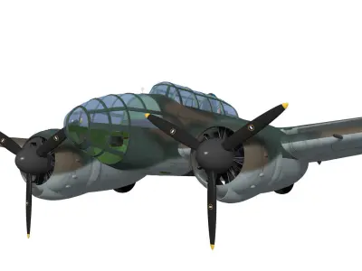 Bloch MB174 3D model