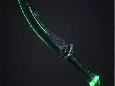 Void Emerald Low-poly 3D model