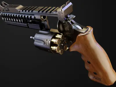 Nighthawk Korth Supersport STX Low-poly 3D model