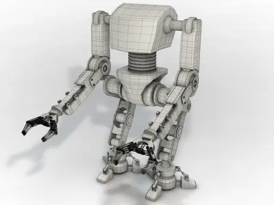 Robot star wars 3D model