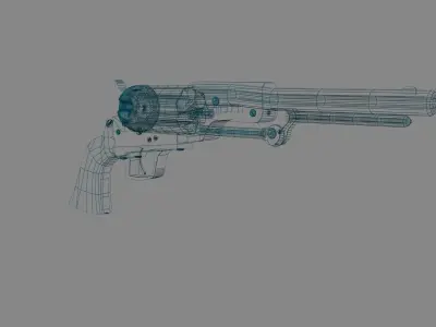 Movie gun 2 3D model