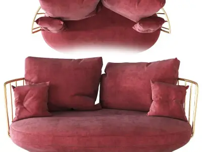 Wittmann PARADISE BIRD Sofa 3D model