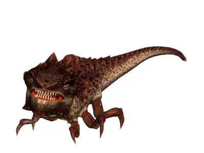 3Dfoin - Dragon Bug Low-poly 3D model