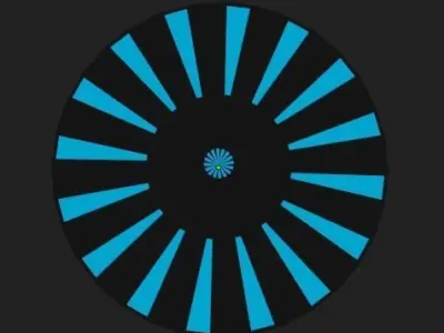 Lowpoly UFO spaceship Free low-poly 3D model