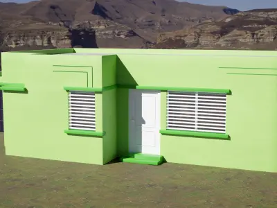 Modern House 1 Free 3D model