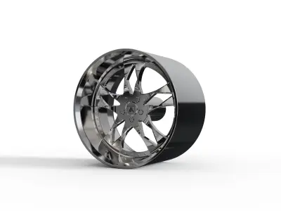 ASANTI AF129 WHEEL 3D MODEL 3D model
