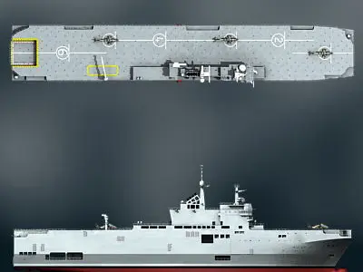 Mistral LHD 3D model