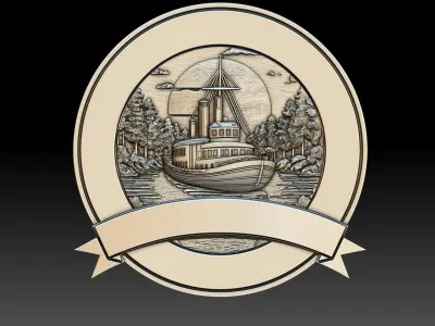 Bicentennial Seal 3D print model