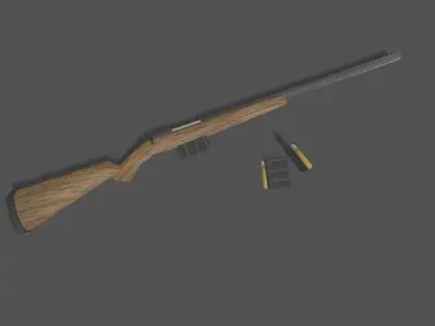 Survival Starter Pack Low-poly 3D model