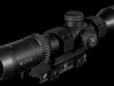Vortex Viper HS Sniper Scope Low-poly 3D model