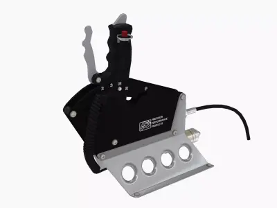 Precision Power Air shifter Low-poly 3D model