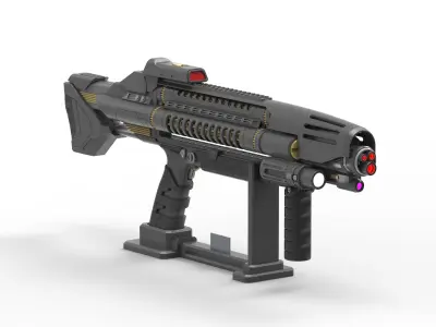 Starfleet Phaser - Star Trek Discovery - Commercial - Printable 3D print model