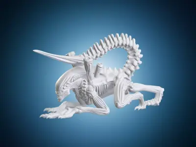 Alien Xenomorph 3D print model purchase