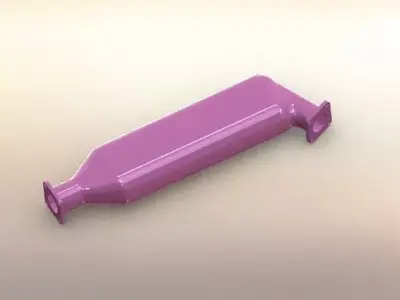 catalyst housing Free 3D model