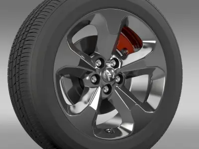 Ram Promaster City Tradesman wheel 2015 3D model
