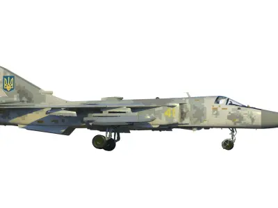Su-24 Storm shadow SCALP EG 3D model