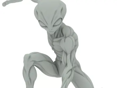 Alien Sharp Edition  3D print model