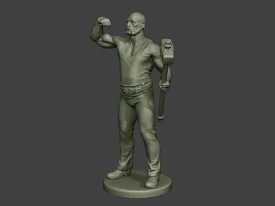Bill HammerMan BH1 0003 3D print model