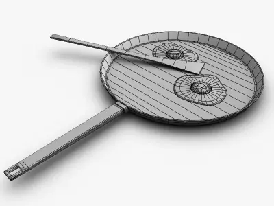 Frying pan Free 3D model