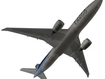 Boeing 777-200F LAN Cargo 3D model