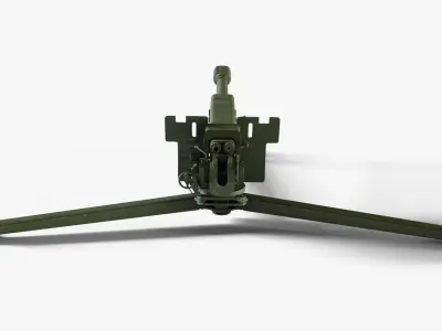 D-30 122mm Howitzer 3D model