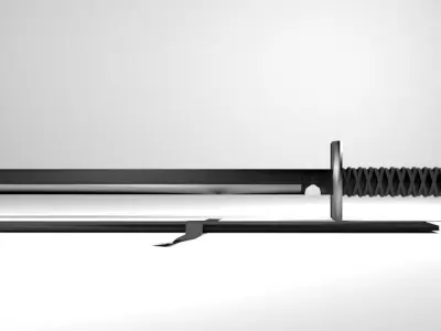 Sword - Ninja 3D model