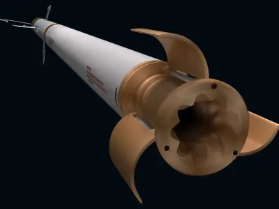 Hydra 70 APKWS II v2 3D model