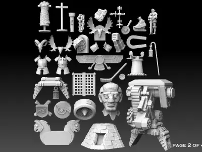 Doodad Megapack 3D print model