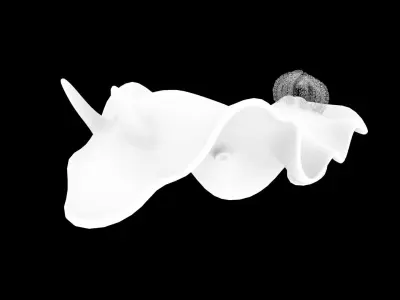 Aqua marine Sea Creature 3D model