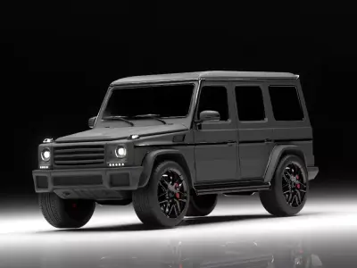 Mercedes G-Class G63 AMG Style 3D Printable Rigged SUV 3D print model