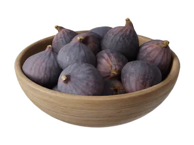  Fig Fruit Bowl Food Model 