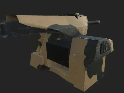 Aselsan-Sarp Low-poly 3D model