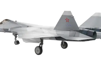 Sukhoi Su-57 Felon 3D model