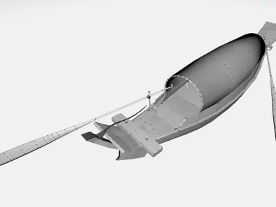 Thaiboat-Sampan Suan 3D model