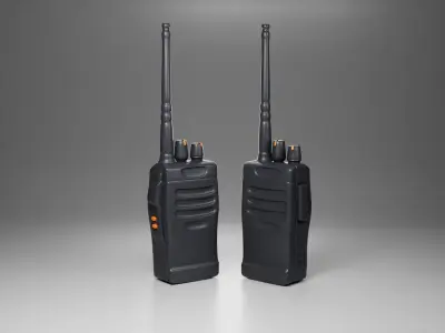 Baofeng BF-888S Plus Walkie Talkie HT Radio Unit Free 3D model