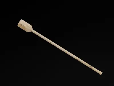 Cannon Rammer Low-poly 3D model