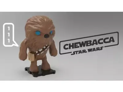 Chewbacca 3D Printing Creation 3D print model