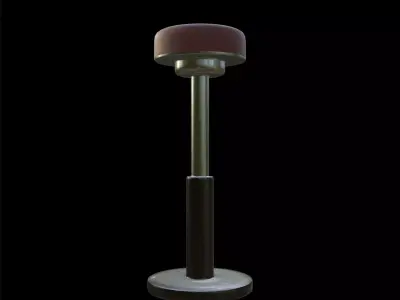Chair Set Series 10 PBR 4K Free 3D model
