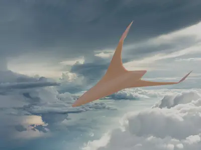 BWB X-Stream T 3D model