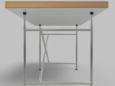 Eiermann Table by Egon Eierman Free 3D model