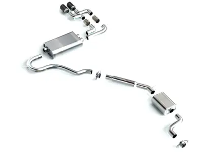 Akrapovic Exhaust System 3D model