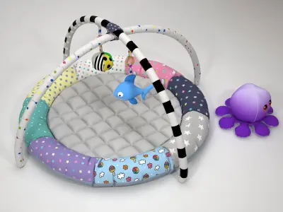 Baby playmats 3D model