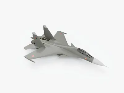 Sukhoi-30 MKI 3D print model
