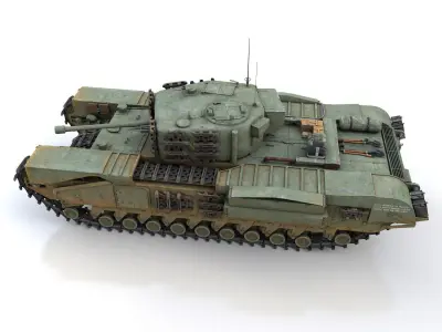 Churchill MK IV - T67201R 3D model