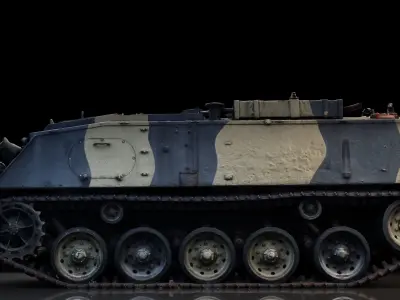 Armored Personnel Carrier 3D model